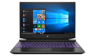 HP Pavilion Gaming 15-ec2076AX Ryzen 7 5800H / 16GB / 512GB SSD / 15.6" IPS FHD 300nits 144Hz AntiGlare / RTX 3050 4GB / Windows 10 Home +  MSO H & S 2019 / Ultra Violet Backlit