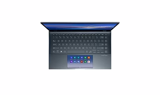 Asus ZenBook 14 UX435EG-AI501TS i5-1135G7/8G/512G PCIe SSD/14.0"FHD IPS TOUCH/Nvidia MX450-2GB/ Windows 10 Home/Office H&S/PINE GREY/1Y international warranty + MacFee
