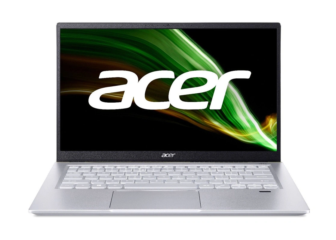 Acer Swift X SFX14-41G  R5-5600U / 16GB LPDDR4X / 512GB PCIe NVMe SSD / 14&quot; FHD IPS panel w/FPR / 4GB NVIDIA® GeForce RTX™ 3050 / Windows 11 +  Office 2021 / Safari Gold/Pure Silver-NX-AU6SI-003