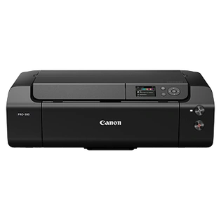 Canon PRO300 / Single Function Color Inkjet Printer / USB, Ethernet, WIFI / NA / Approx. 1 min. 45 seconds for 4*6 image