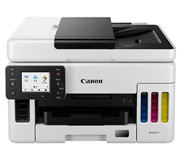 Canon GX6070 /Multi Function Color Inkjet Printer / USB, Ethernet, WIFI / Upto 24.0 images per minute / Upto 15.5 images per minute-GX6070