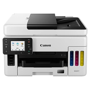 Canon GX6070 /Multi Function Color Inkjet Printer / USB, Ethernet, WIFI / Upto 24.0 images per minute / Upto 15.5 images per minute