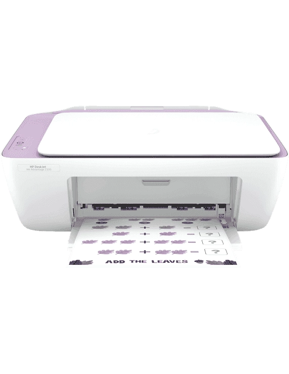 HP DeskJet Ink Advantage 2335 All-in-One Color  Printer/USB/Print speed up to 7.5 ppm (black) and 5.5 ppm (color)/1 year limited hardware warranty-7WQ08B