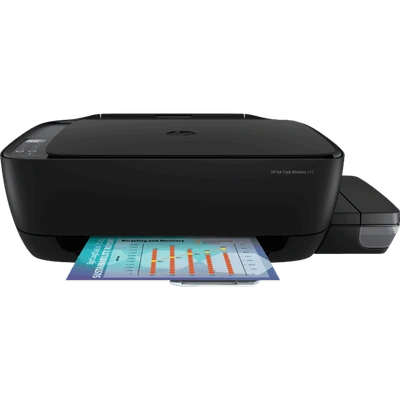 HP Ink Tank 416/Multi Function InkTank Color Printer/USB, Wi-Fi/Print speed up to 8 ppm (black) and 5 ppm (color)/1 year onsite warranty