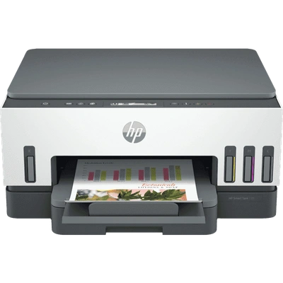 HP Smart Tank Duplexer 720/Multi Function Smart Tank Color Printer/USB, Wi-Fi,Bluetooth/Print speed up to 15 ppm (black) and 9 ppm (color)/1 year onsite warranty