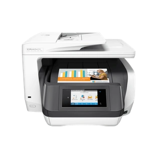 HP OfficeJet Pro 8730/Multi Function Color Printer/USB, Ethernet, Wi-Fi/Print speed up to 24 ppm (black) and 20 ppm (color)/1 year onsite warranty