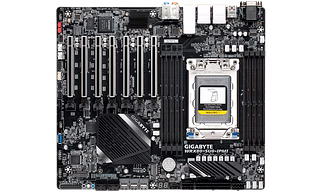AMD WRX80 Motherboard with sWRX8 4094 Socket, 8-Channel DDR4 RDIMM 8 x DIMMs, Aspeed