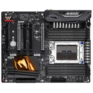 AMD X399 Gaming Motherboard with RGB Fusion 2.0, Addressable LED Strip Support, Triple M.2 Direct From CPU, 120dB SNR ALC1220, Intel GbE LAN with cFosSpeed, Front &amp; Rear USB 3.1 Type-C Interface-2