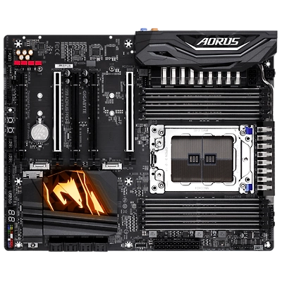 AMD X399 Gaming Motherboard with RGB Fusion 2.0, Addressable LED Strip Support, Triple M.2 Direct From CPU, 120dB SNR ALC1220, Intel GbE LAN with cFosSpeed, Front &amp; Rear USB 3.1 Type-C Interface-X399-AORUS-PRO