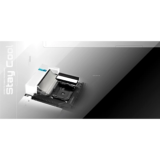 AMD X570 Creators Motherboard with unique VisionLINK I/O design, Effective thermal solution, Wi-Fi 6 802.11ax and Intel