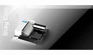 AMD X570 Creators Motherboard with unique VisionLINK I/O design, Effective thermal solution, Wi-Fi 6 802.11ax and Intel