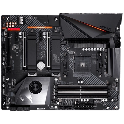 AMD X570 AORUS Motherboard with 12+2 Phases IR Digital VRM, Fins-Array Heatsink &amp; Direct Touch Heatpipe, Dual PCIe 4.0 M.2 with Thermal Guards, Intel-X570-AORUS-PRO