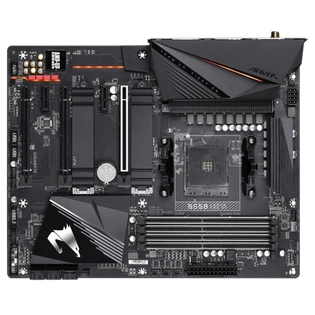 AMD B550 AORUS Motherboard with True 12+2 Phases Digital VRM, Fins-Array Heatsink, Direct-Touch Heatpipe, Dual PCIe 4.0/3.0 x4 M.2 with Thermal Guards, Intel® 802.11ac Wireless, 2.5GbE LAN, RGB FUSION 2.0, Q-Flash Plus