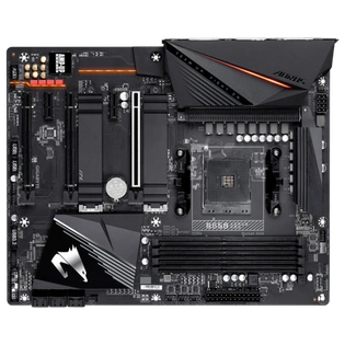 AMD B550 AORUS Motherboard with True 12+2 Phases Digital VRM, Fins-Array Heatsink, Direct-Touch Heatpipe, Dual PCIe 4.0/3.0 x4 M.2 with Thermal Guards, 2.5GbE LAN, RGB FUSION 2.0, Q-Flash Plus