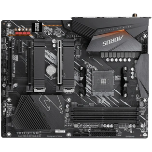 AMD B550 AORUS Motherboard with True 12+2 Phases Digital VRM, Enlarged Surface Heatsinks, PCIe 4.0 x16 Slot, Dual PCIe 4.0/3.0 x4 M.2 with Dual Thermal Guards, Intel® WiFi 6 802.11ax, 2.5GbE LAN, RGB FUSION 2.0, Q-Flash Plus