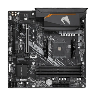 AMD B550 Ultra Durable Motherboard with Pure Digital VRM Solution, PCIe 4.0 x16 Slot, Dual PCIe 4.0/3.0 M.2 Connectors, GIGABYTE 8118 Gaming LAN, Smart Fan 5 with FAN STOP, RGB FUSION 2.0, Q-Flash Plus