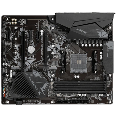 AMD B550 Gaming Motherboard with 10+3 Phases Digital Twin Power Design, Enlarged Surface Heatsinks, PCIe 4.0 x16 Slot, Dual PCIe 4.0/3.0 x4 M.2, GIGABYTE Gaming LAN with Bandwidth Management, Front USB Type-C™, RGB FUSION 2.0, Q-Flash Plus-2