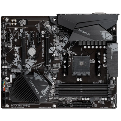 AMD B550 Gaming Motherboard with Digital VRM Solution, GIGABYTE Gaming LAN with Bandwidth Management, PCIe 4.0/3.0 x4 M.2, RGB FUSION 2.0, Smart Fan 5 ,Q-Flash Plus , Anti-Sulfur Resistors Design
