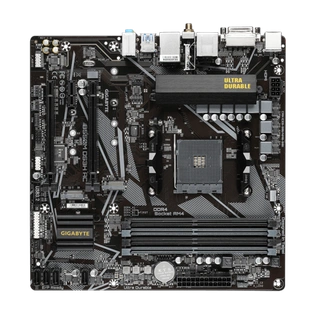 AMD B550 Ultra Durable Motherboard with Pure Digital VRM Solution, PCIe 4.0 x16 Slot, Dual PCIe 4.0/3.0 M.2 Connectors, Intel® Dual Band 802.11ac WIFI, GIGABYTE 8118 Gaming LAN, Smart Fan 5 with FAN STOP, RGB FUSION 2.0, Q-Flash Plus