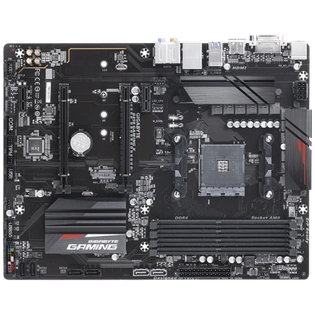 AMD B450 Gaming Motherboard with Hybrid Digital PWM, NVMe PCIe Gen3 x4 M.2, RGB FUSION 2.0, GIGABYTE Gaming LAN with Bandwidth Management, CEC 2019 ready