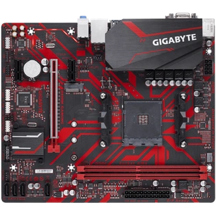 AMD B450 Gaming Motherboard with Hybrid Digital PWM, GIGABYTE Gaming LAN with Bandwidth Management, PCIe Gen3 x4 M.2, 7-colors RGB LED Strips Support, Anti-Sulfur Resistors Design