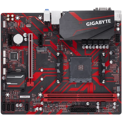 AMD B450 Gaming Motherboard with Hybrid Digital PWM, GIGABYTE Gaming LAN with Bandwidth Management, PCIe Gen3 x4 M.2, 7-colors RGB LED Strips Support, Anti-Sulfur Resistors Design-2