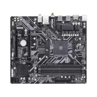 AMD B450 Ultra Durable Motherboard with Realtek® GbE LAN with cFosSpeed, PCIe Gen3 x4 M.2, RGB FUSION 2.0, Intel® Dual Band 802.11ac WIFI, CEC 2019 ready
