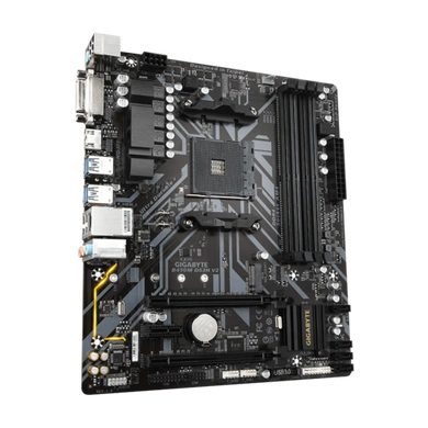 AMD B450 Ultra Durable Motherboard with Digital VRM Solution, GIGABYTE Gaming LAN and Bandwidth Management, PCIe Gen3 x4 M.2, Anti-Sulfur Resistor, RGB LED Strip Header, CEC 2019 Ready-2