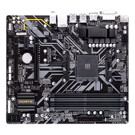 AMD B450 Ultra Durable Motherboard with Realtek