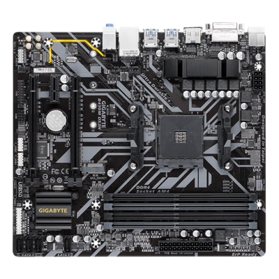 AMD B450 Ultra Durable Motherboard with Realtek® GbE LAN with cFosSpeed, PCIe Gen3 x4 M.2, 7-colors RGB LED Strips Support, Anti-Sulfur Resistor, CEC 2019 ready