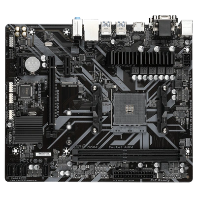 AMD B450 Ultra Durable Motherboard with Digital VRM Solution, GIGABYTE Gaming LAN and Bandwidth Management, PCIe Gen3 x4 M.2, RGB LED Strip Header, Anti-Sulfur Resistor Design, CEC 2019 Ready