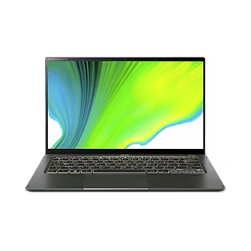 Acer Swift 5 SF514-55TA / Ci5-1135G7 / 8GB DDR4X / 512GB PCIe NVMe SSD / 14" FHD IPS Touch -BLK / Intel Iris Xe / Windows 10 Home / Mist Green