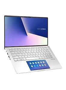 Asus i7-10510U / 16 GB / 512GB PCIe SSD / 13.3"FHD IPS / MX250 / Windows 10 Home / Office H&S / SCREENPAD / ICICLE SILVER / 1Year  international warranty