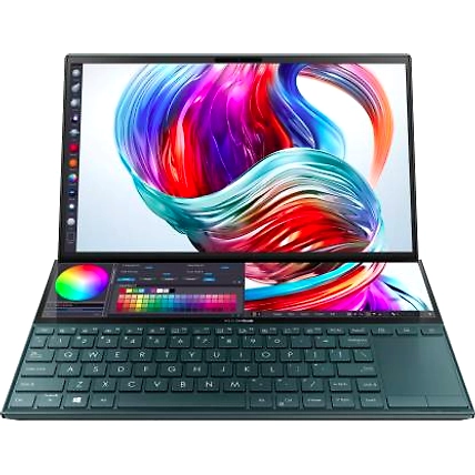 ASUS ZenBook Duo/ Intel Core i5-10210U 10th Gen/ 8GB RAM/512GB NVMe SSD/ 14-inch FHD/ 2GB NVIDIA GeForce MX250 Graphics/ Windows 10 Home/ MS Office 2019/ 1.60 Kg/ UX481FL-HJ551TS-UX481FL-HJ551TS
