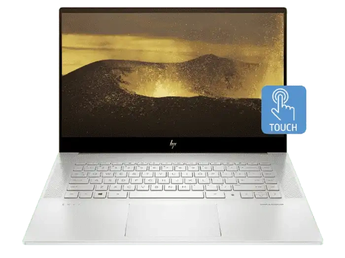 HP ENVY 15 ep1085TX Touch*/ Intel EVO 11th Gen i7-11800H/ 16GB/ 1 TB SSD/ 4GB Nvidia Geforce RTX 3050 Ti (28 cores)/ Win 11 MSO H &amp; S 2019/ Backlit All-in-one KBD, FPR, Mute Mic, Camera Shutter, Alexa Built-in/ 15.6&quot; 4K (3840 x 2160) AMOLED Touch/ 54B86PA-54B86PA