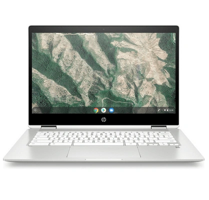 HP Chromebook X360 14a-ca0506TU/ Intel N4020/ 4 GB/ 64GB SSD + 100GB Cloud/ Intel HD Graphics/ Chrome OS, G-suite, MSO apps/ Island KBD, Google Assistant/14&quot; HD Touch, Micro Bezel/Mineral Silver/ 678M8PA-678M8PA