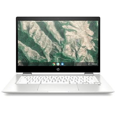 HP Chromebook X360 14a-ca0506TU/ Intel N4020/ 4 GB/ 64GB SSD + 100GB Cloud/ Intel HD Graphics/ Chrome OS, G-suite, MSO apps/ Island KBD, Google Assistant/14&quot; HD Touch, Micro Bezel/Mineral Silver/ 678M8PA-678M8PA