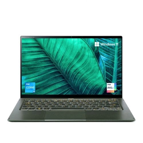 ACER Swift 5/ SF514-55TA/ Ci5-1135G7/ 8GB LPDDR4X/ 512GB PCIe NVMe SSD/ / W11 H&amp;S 2021/ 14&quot; FHD IPS SlimBezel touch w/ FPR/ Mist Green-NX-A6SSI-005