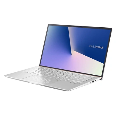 ASUS ZenBook 14 Intel Core i5 10th Gen/ 8GB RAM/512GB PCIe SSD/ 14-inch FHD / Windows 10 Home/ MS-Office 2019/Integrated Graphics/1.26 Kg)/ Icicle Silver/ UX433FA-A5822TS-9