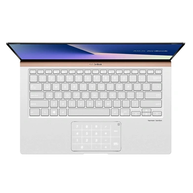 ASUS ZenBook 14/ 8th Gen Intel Core i7-8565U/8GB RAM/512GB PCIe SSD/14-inch FHD /Integrated Graphics/Windows 10 Home/1.19 Kg/Icicle Silver Metal/ UX433FA-A6111T-5