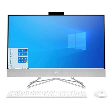 HP AlO 27-dp1000in PC/ Core i3 -1125G4/ Windows 11/ Microsoft Office Home&amp;Student Edition/ 8GB/ 512G SSD/ Intel HD/ 27 inch &amp; FHD IR Camera / Natural Silver/ 42U91PA-1