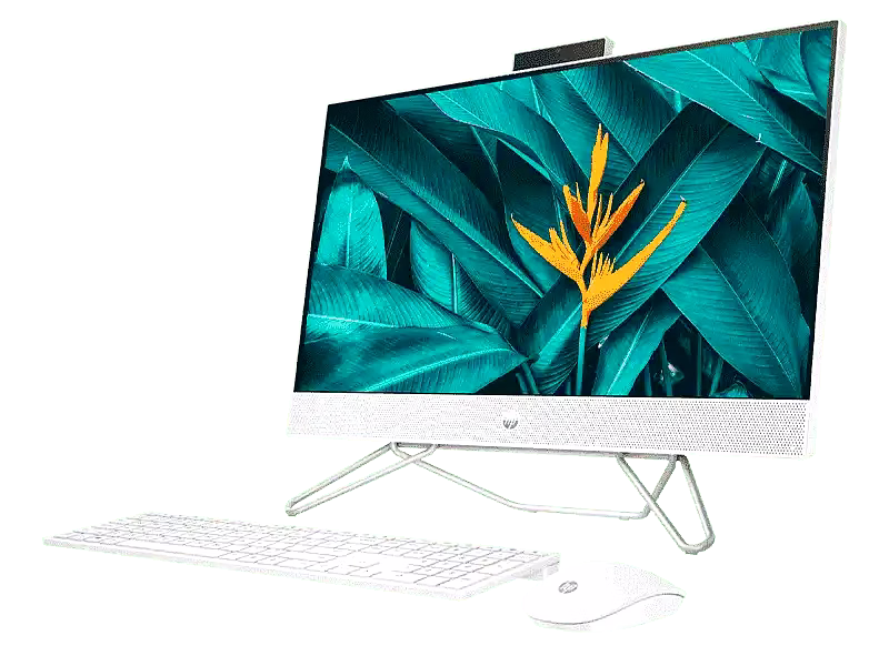 HP AIO 24-cb0123in PC/ Ryzen 5-5500U/ Windows 11/ Microsoft Office Home&Student Edition / 8GB 