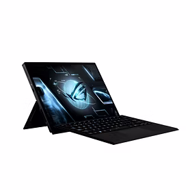 ASUS ROG Flow i5 12500H/ UMA- -/ 8G [on board] + 8G [on board]/ 512G SSD-Gen4/ 13.4 FHD+, 120HZ, 100% sRGB, 500nits (16:10) / Backlit KB- 1 zone RGB/ 56Whr/ WIN 11/ Office Home & Student 2019/ Stylus, Sleeve/ McAfee(1 year)/ 1A-BLACK