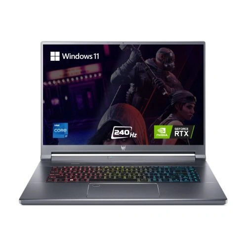 ACER Gaming Laptop|Predator Triton 500 SE|PT516-52s|Ci7-12700H|32 GB LPDDR5|2048GB PCIe NVMe SED SSD|8G-GDDR6 NVIDIA® GeForce RTX™ 3070 Ti|W11|16&quot;WQXGA SlimBezel 240Hz DCI-P3 100% (16:10)|Steel Gray-NH-QFQSI-001