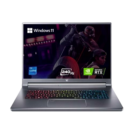 ACER Gaming Laptop|Predator Triton 500 SE|PT516-52s|Ci7-12700H|32 GB LPDDR5|2048GB PCIe NVMe SED SSD|8G-GDDR6 NVIDIA-NH-QFQSI-001