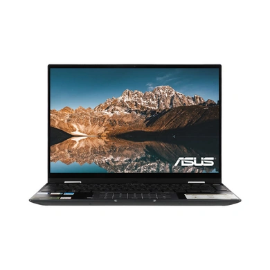 ASUS ZenBook Laptop/  Intel® i5-12500H / 16GB LPDDR5 / / 512GB PCIe® 4.0 Performance SSD / 14.0-inch / 2.8K (2880 x 1800) OLED 16:10 aspect ratio / 90Hz refresh rate / Intel Iris Xᵉ Graphics / Touch screen / Pine Grey / NumberPad / FingerPrint / Backlit Chiclet Keyboard / Windows 11/ UP5401ZA-KN501WS-1