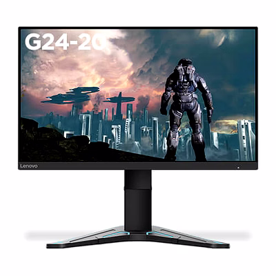 Lenovo G Series Monitor HDMI / DP / IPS FHD 3 SIDE BORDERLESS GAMING / 1920 x 1080 / 144Hz / Nvidia G-Sync Compatible / AMD FREE SYNC / TILT / ANTI GLARE / METAL STAND / WALLMOUNT / DP CABLE