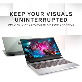 Dell G15-5515 Gaming Laptop R7-5800H | 16GB DDR4 | 512GB SSD | Win 11 + Office H&S 2021 | NVIDIA
