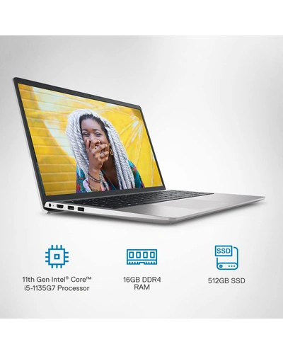 Dell Inspiron 3511 Laptop i5-1135G7 | 8GB DDR4 | 1TB HDD + 256GB SSD |