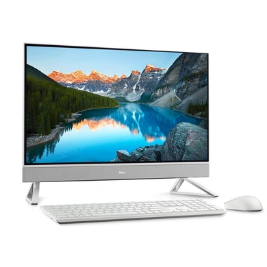 Dell AIO Inspiron 5415 Desktop R3-5425U | 8GB DDR4 | 256GB SSD | Win 11 + Office H&amp;S 2021 | Radeon Graphics | 23.8&quot; FHD AG Narrow Border | Wireless Keyboard + Mouse | 3 Years Onsite Hardware Service | NA | Pearl White | SLV-3YR-D262180WIN8-SLV-3YR-D262180WIN8